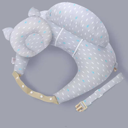 Oinkie Nursing Pillow in Cloud Grey